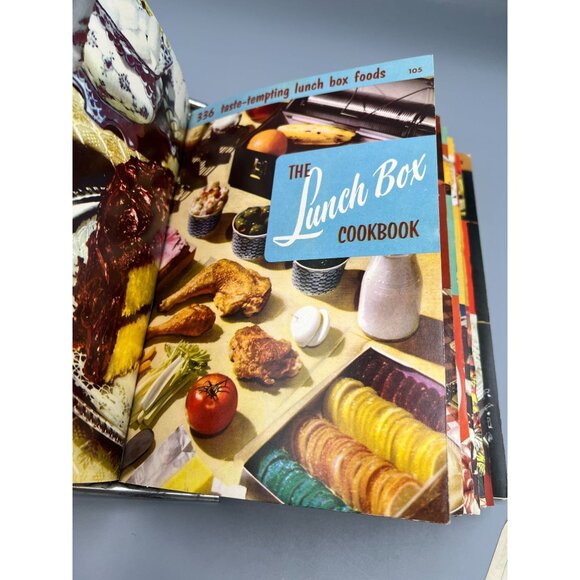 1950s Culinary Arts Institute 12 Recipe Books in Steel Binder Retro Vtg Kitchen - Picture 7 of 16